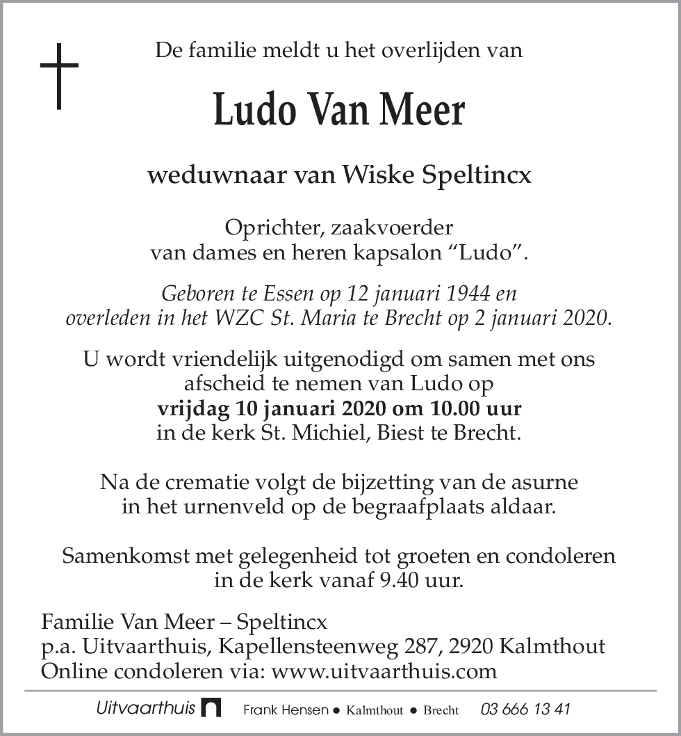 Ludo Van Meer