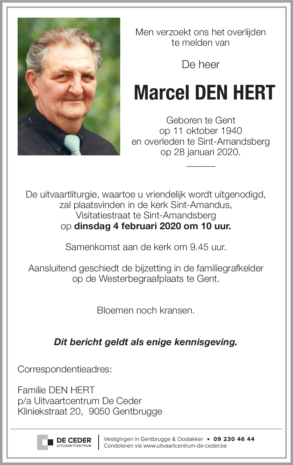 Marcel DEN HERT