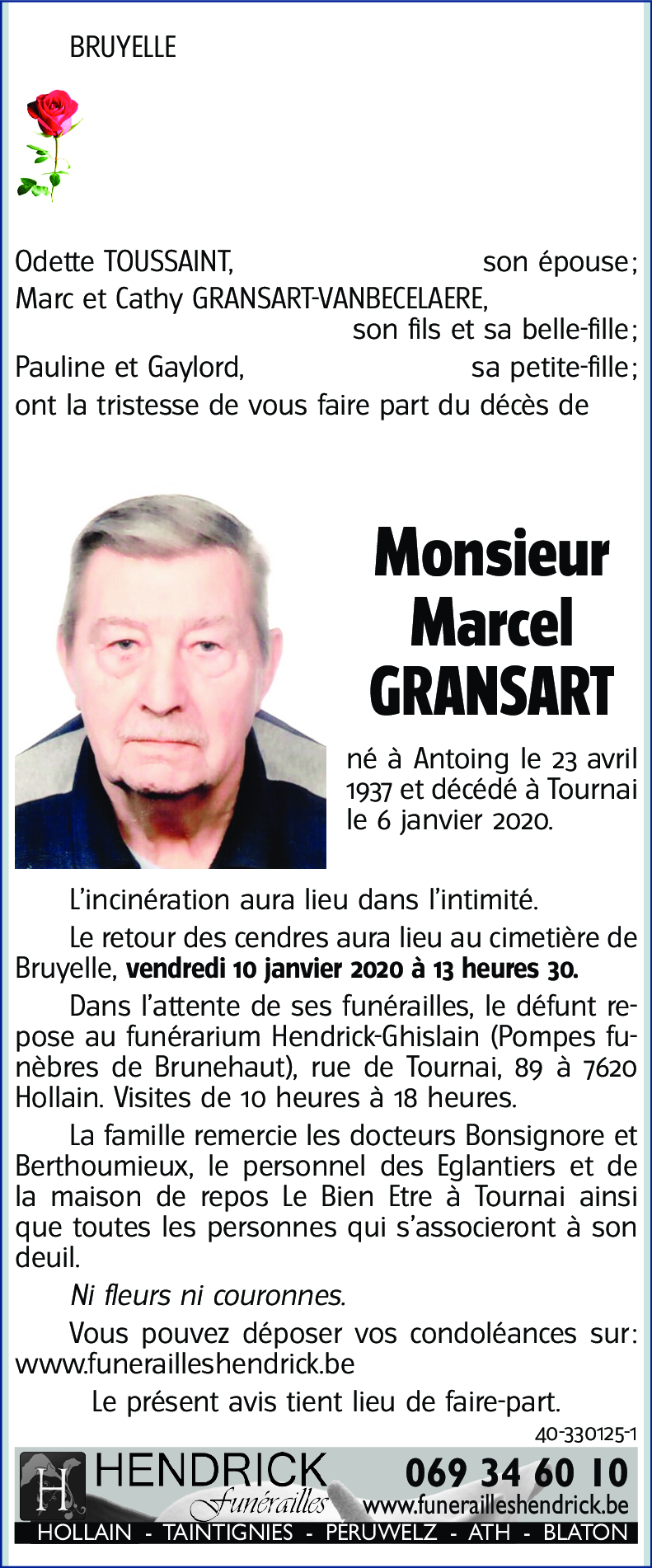 Marcel GRANSART