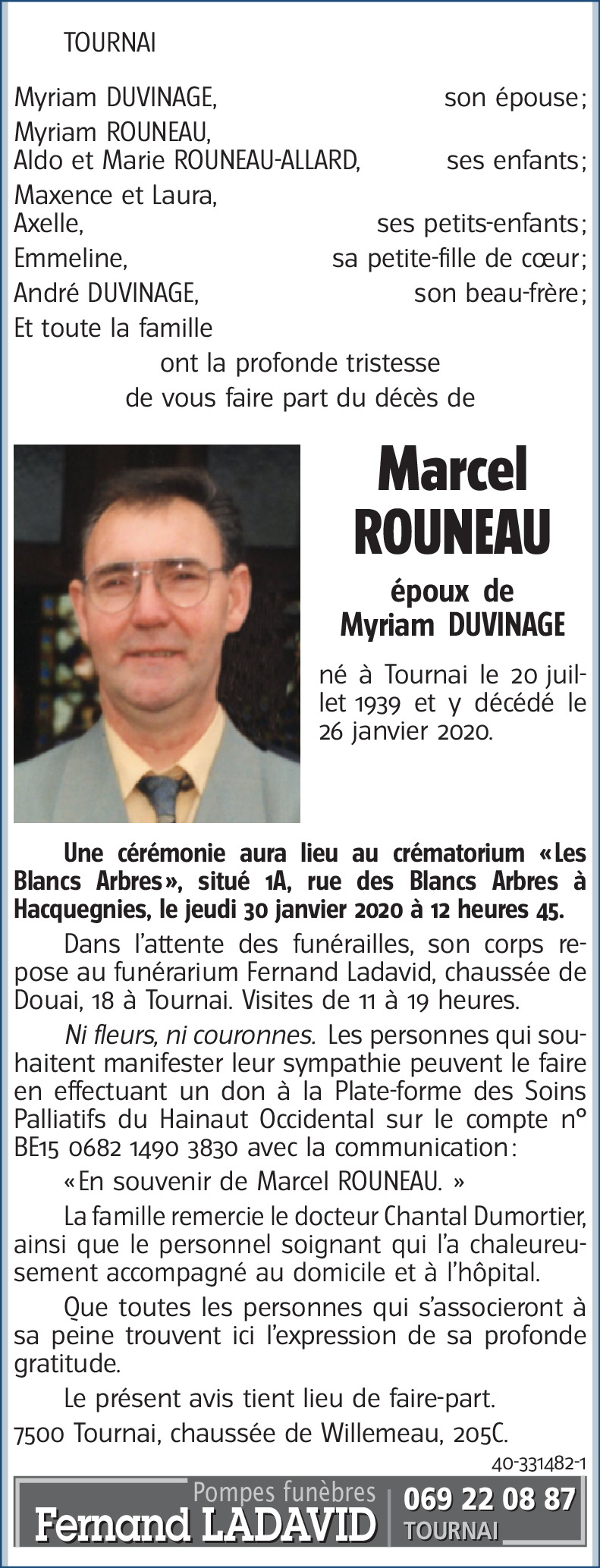 Marcel ROUNEAU
