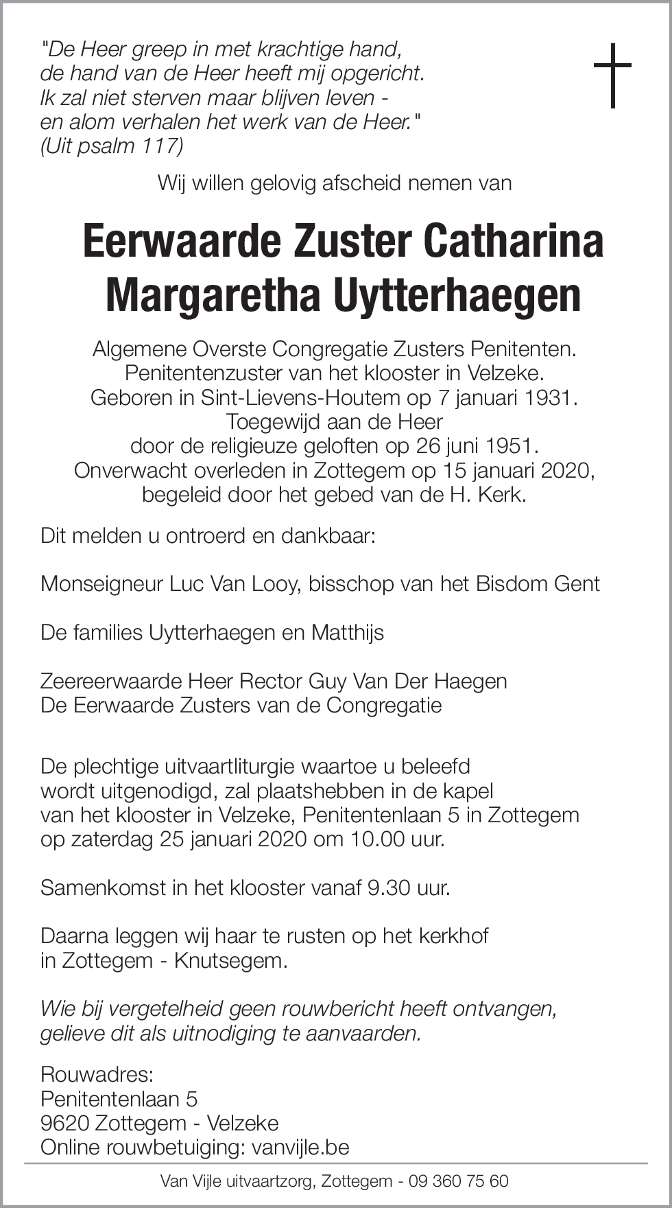 Margaretha Uytterhaegen