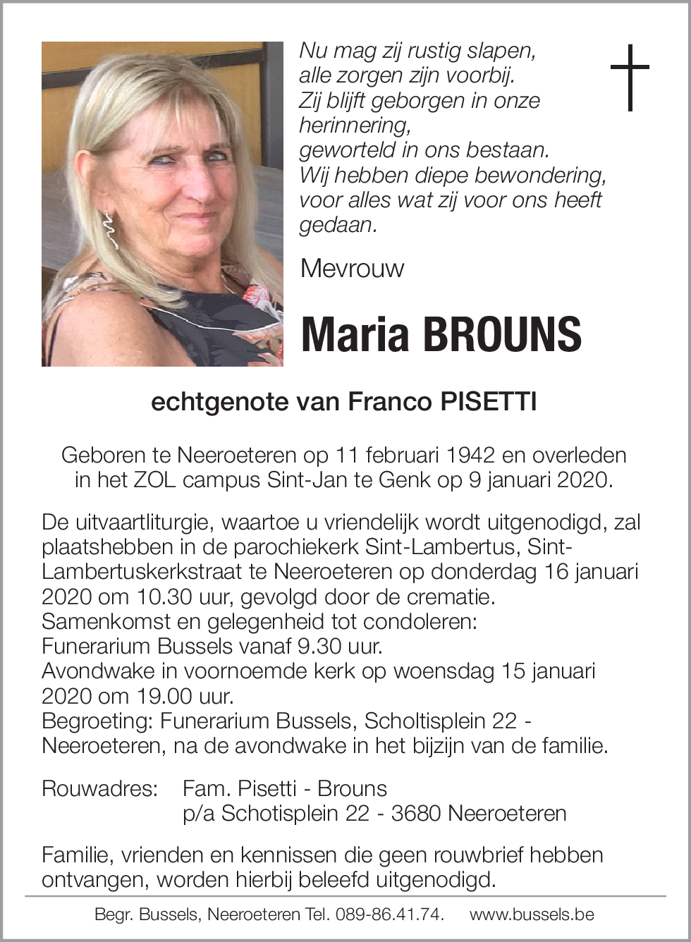 Maria BROUNS