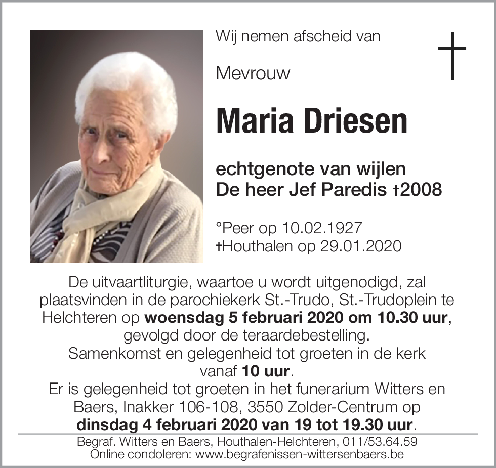 Maria Driesen