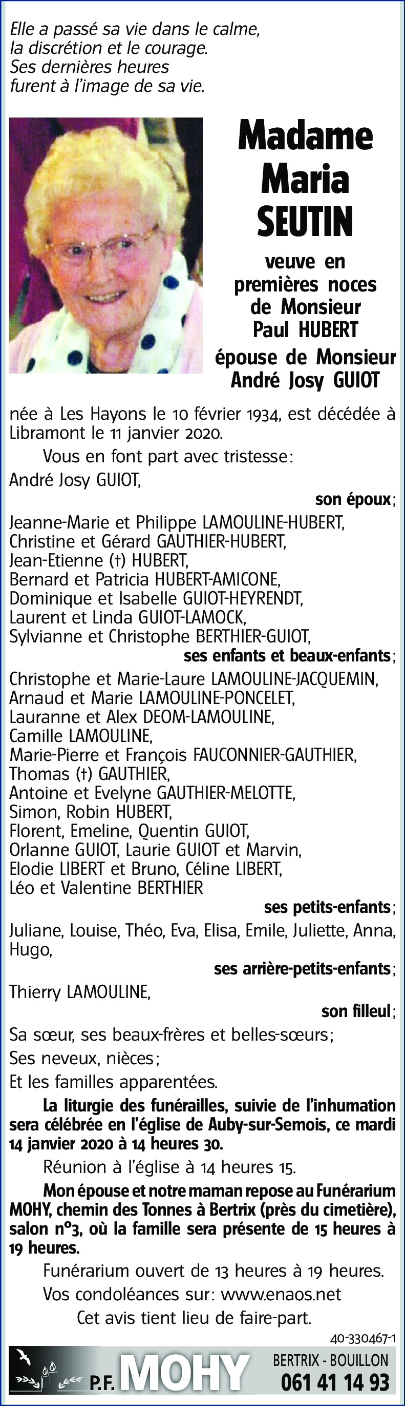 Maria SEUTIN