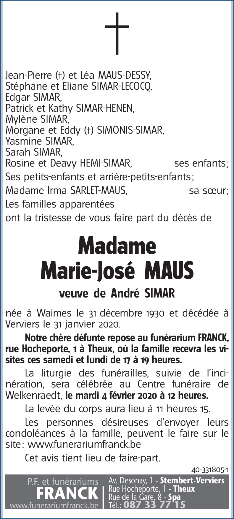 Marie-José MAUS
