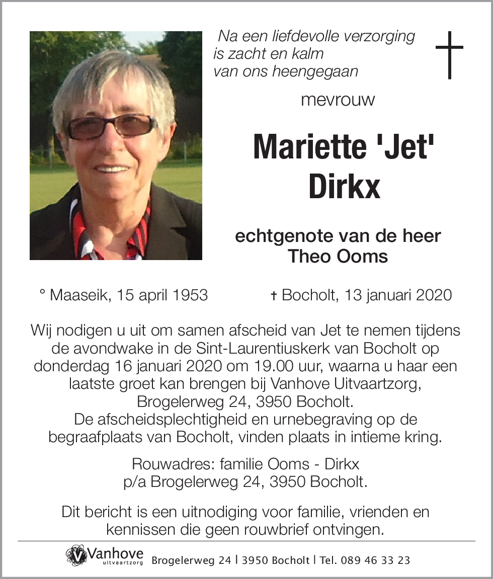 Mariette Dirkx