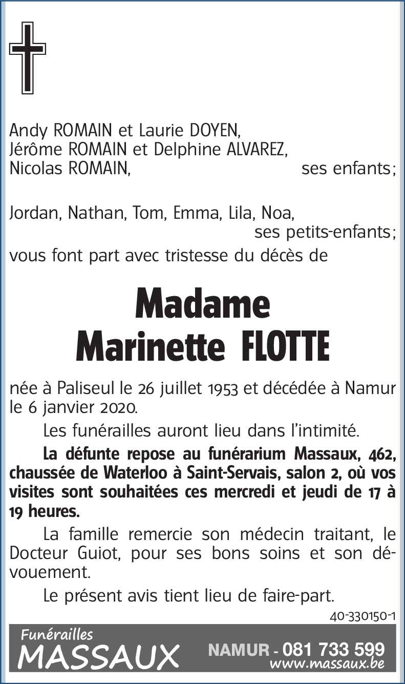 Marinette FLOTTE