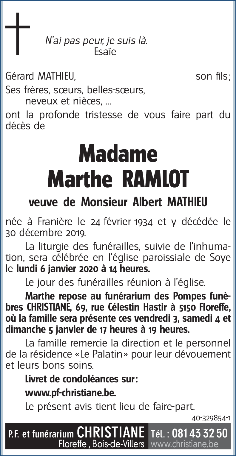 Marthe RAMLOT