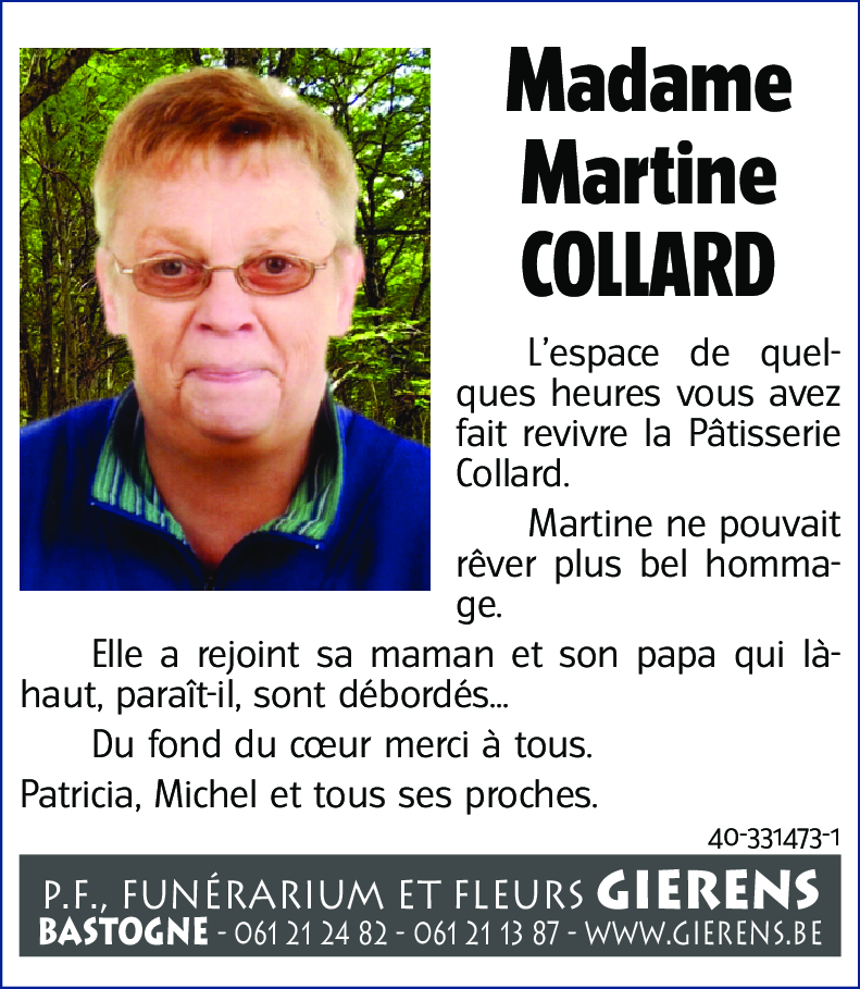 Martine COLLARD