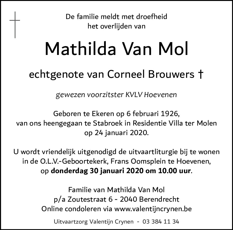 Mathilda Van Mol