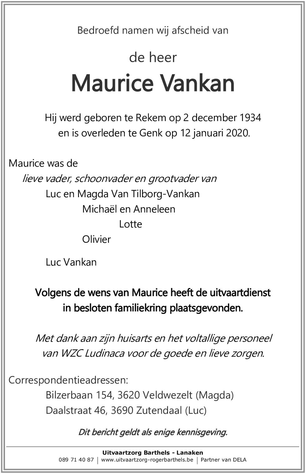 Maurice Vankan
