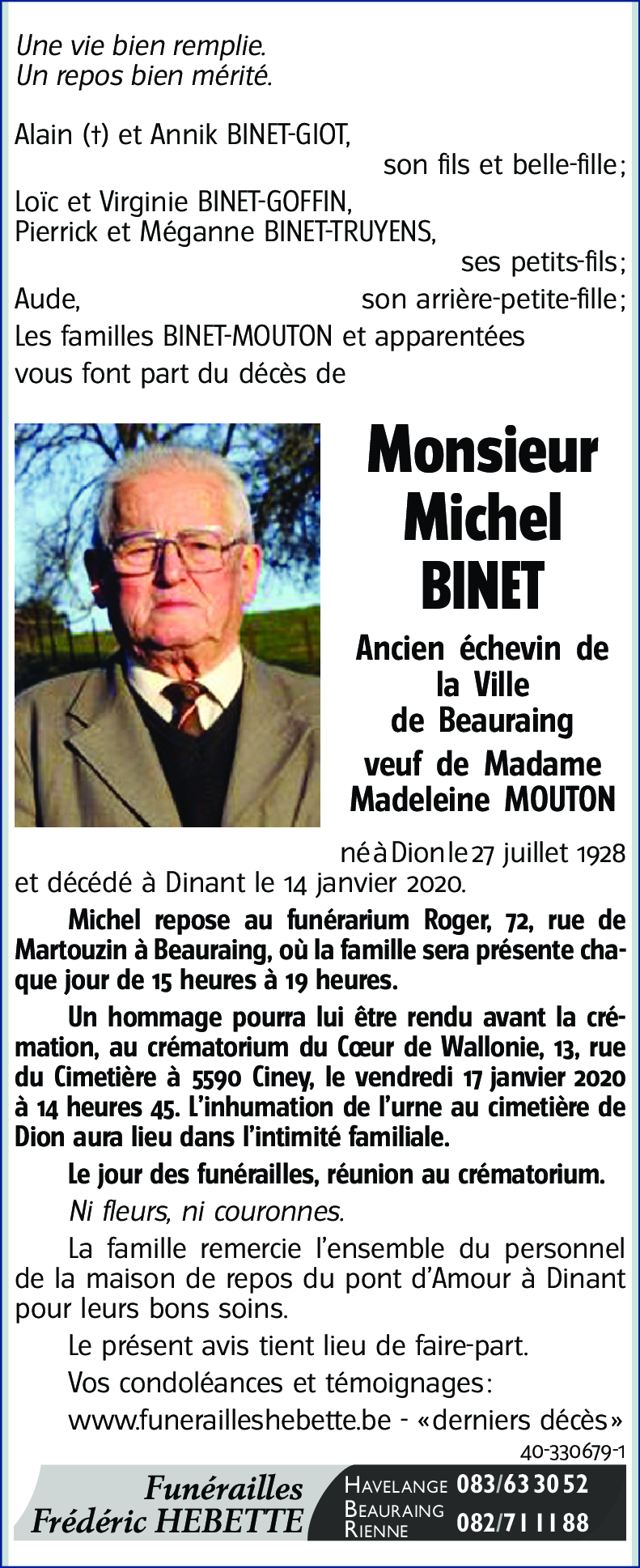 Michel BINET