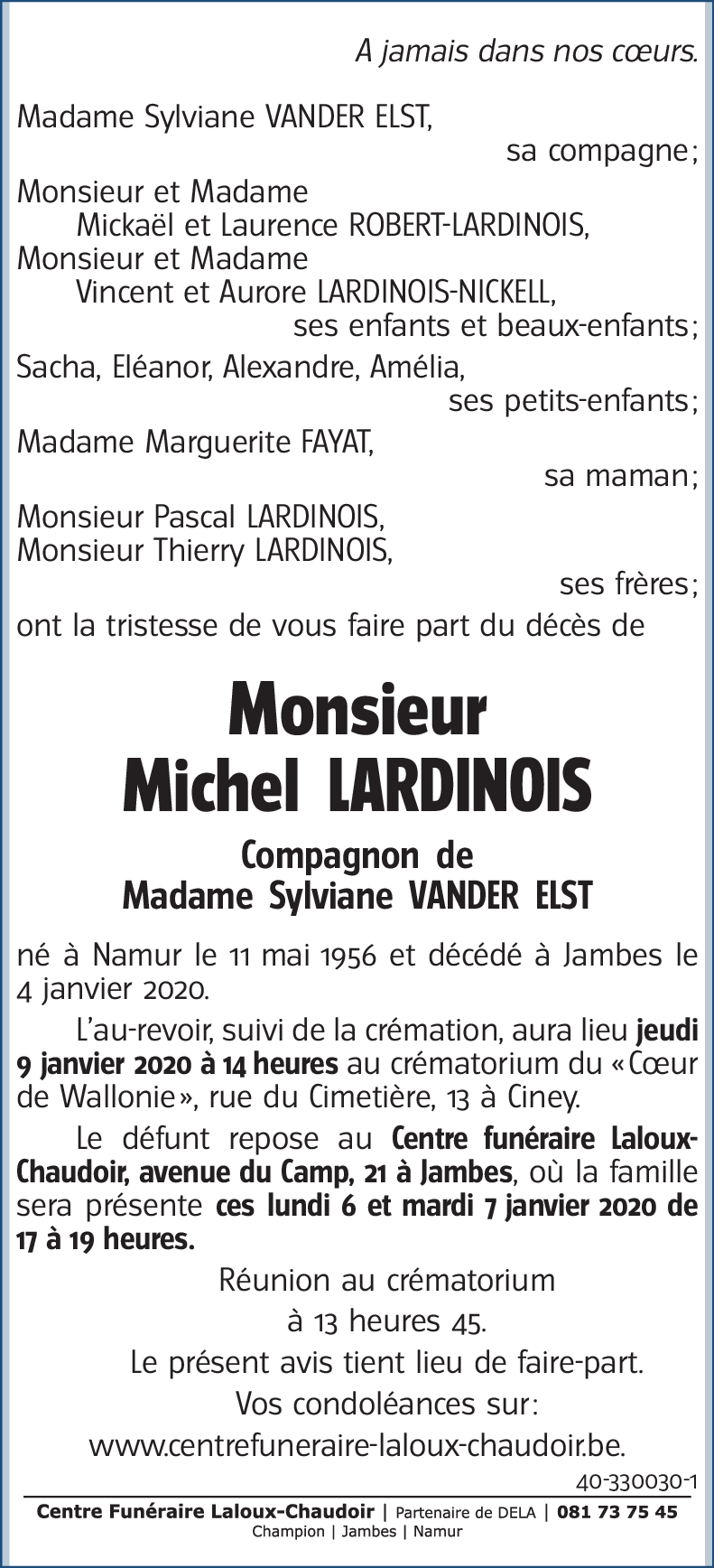 Michel LARDINOIS
