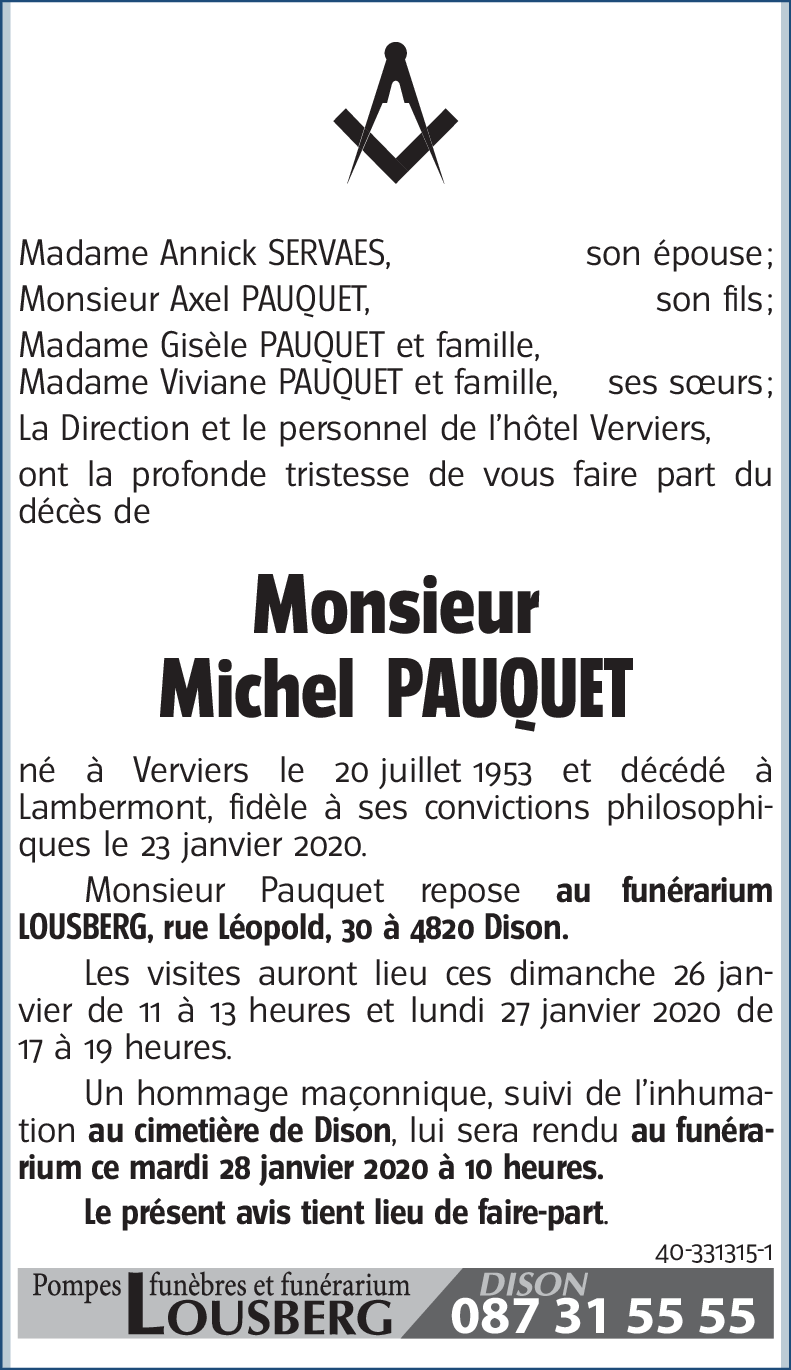 Michel PAUQUET