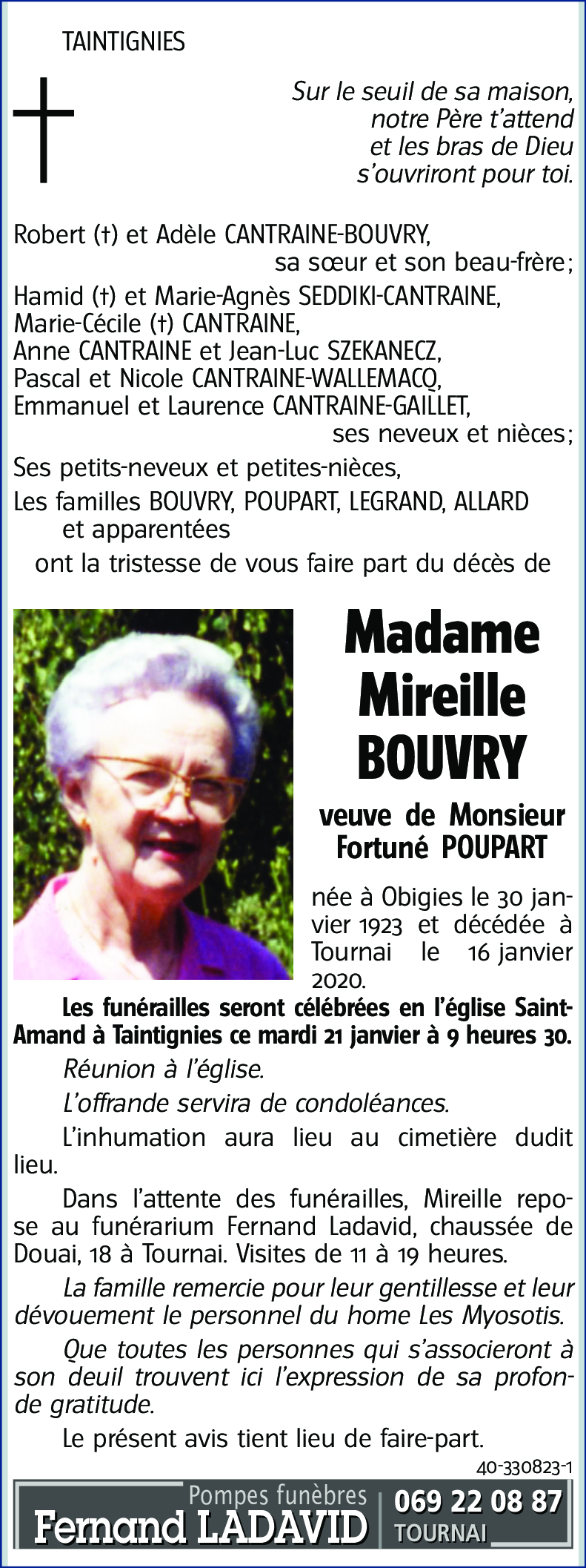 Mireille BOUVRY