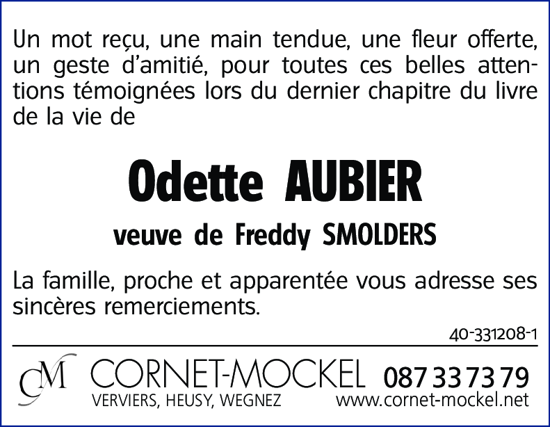 Odette AUBIER