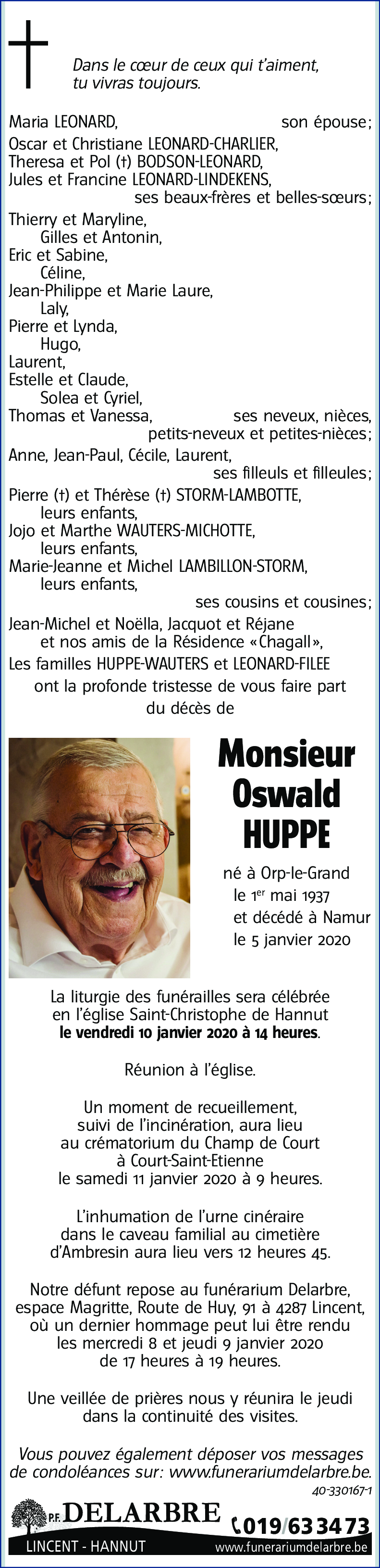 Oswald HUPPE