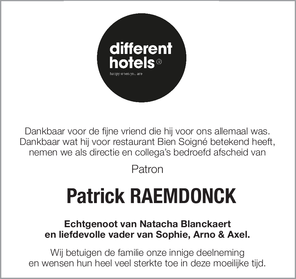 Patrick Raemdonck