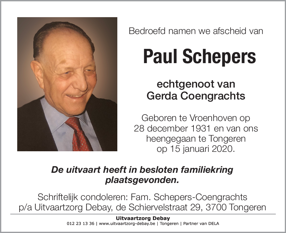 Paul Schepers