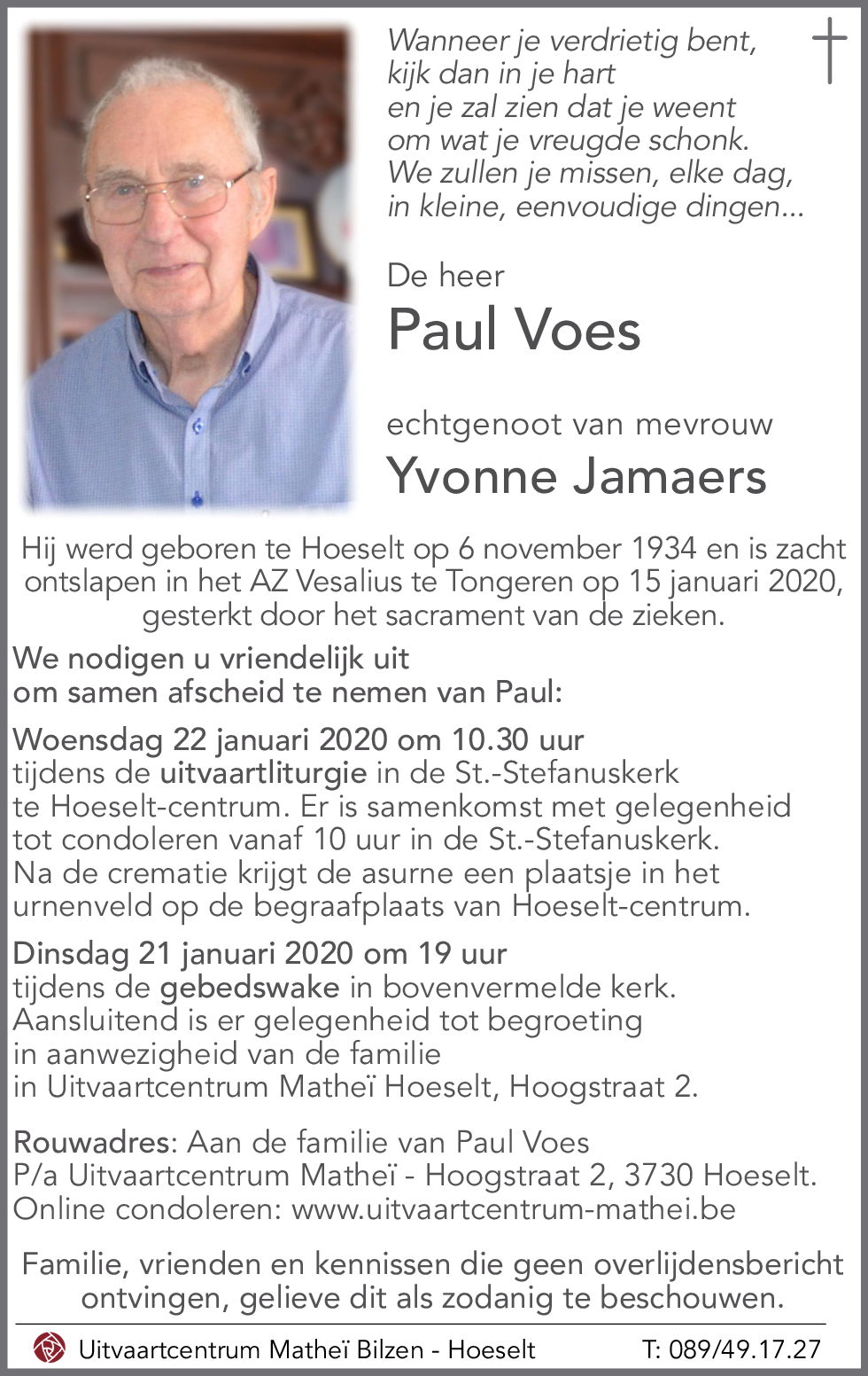 PAUL VOES