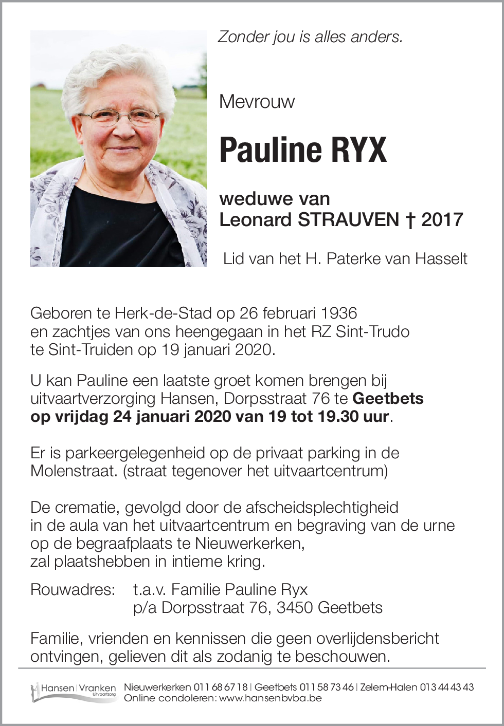Pauline RYX