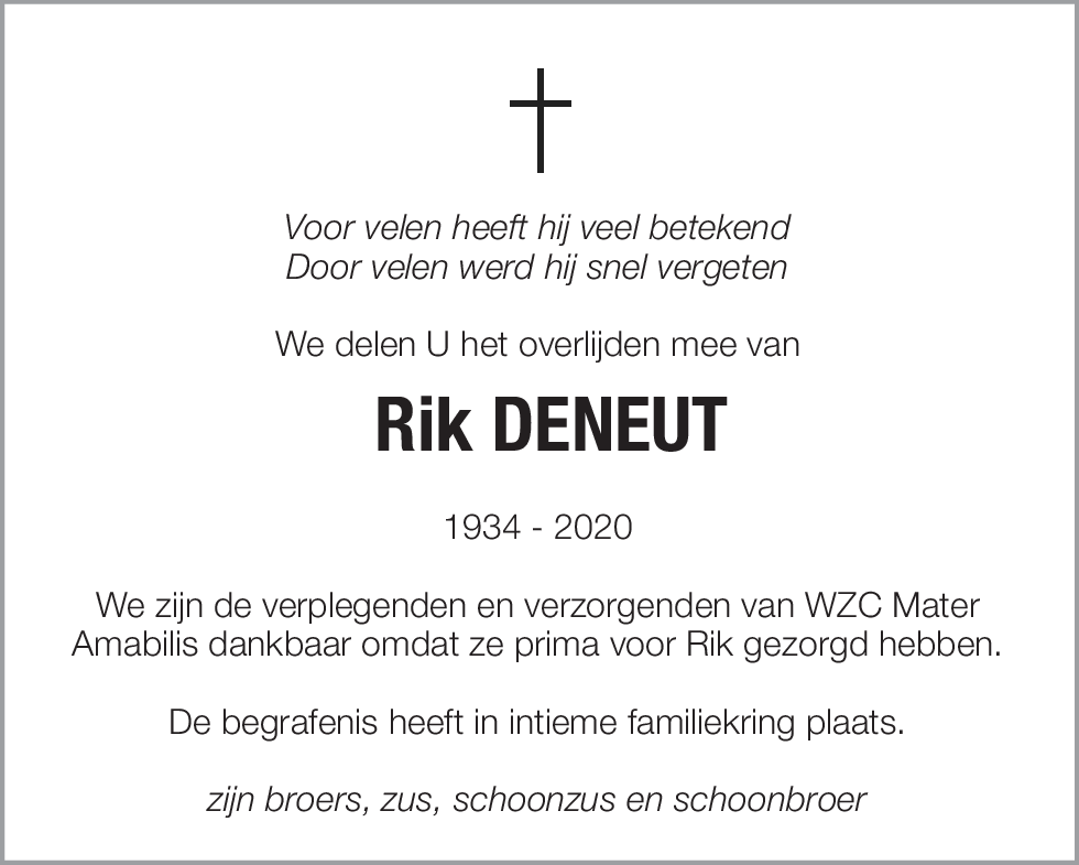 Rik Deneut