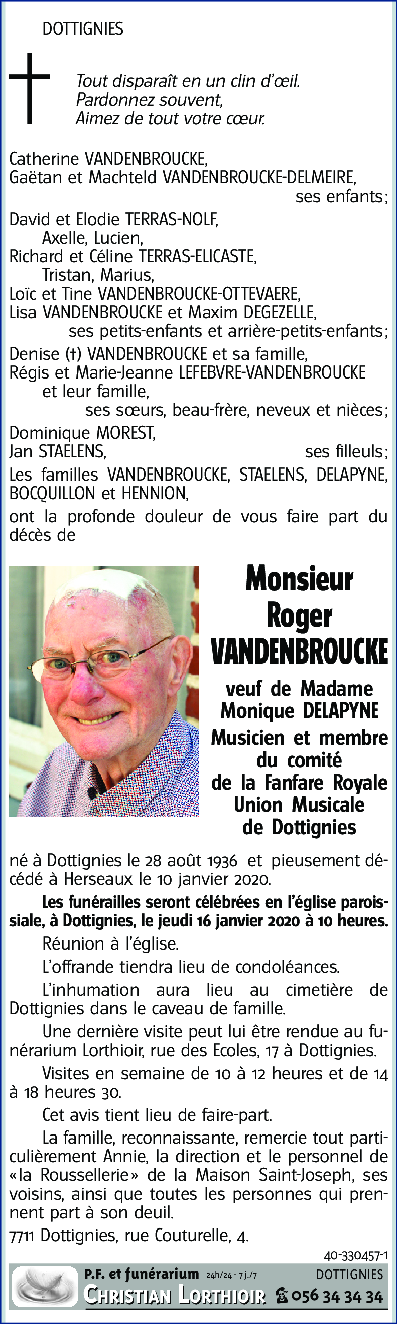 Roger VANDENBROUCKE