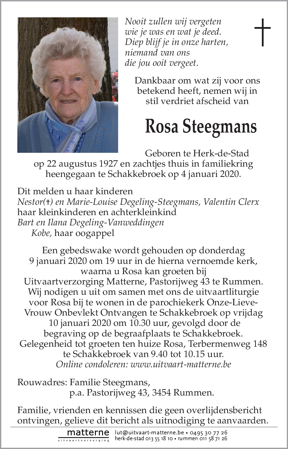 Rosa Steegmans