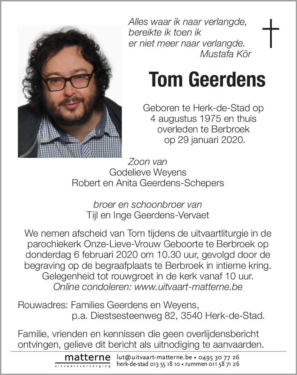 Tom Geerdens