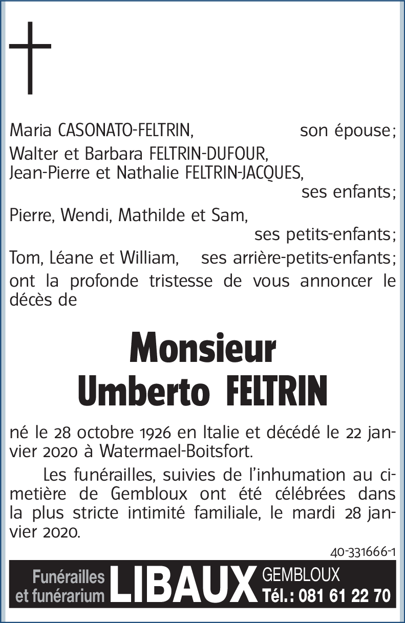 Umberto FELTRIN