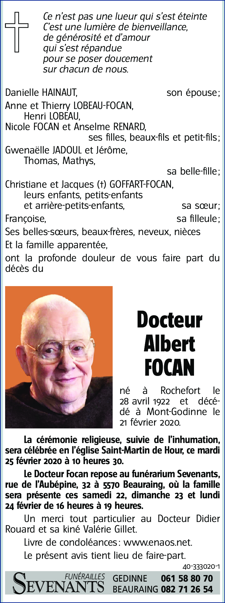 Albert FOCAN