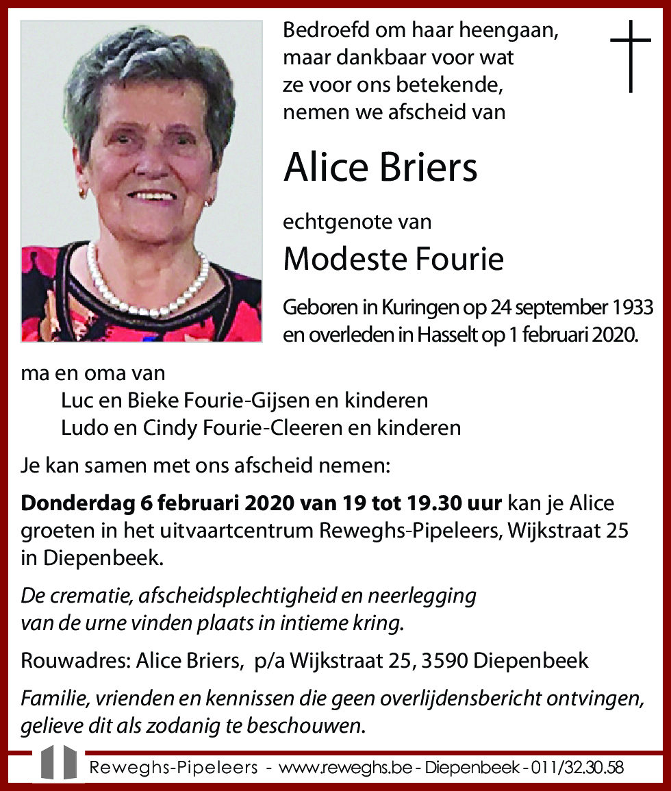 Alice Briers