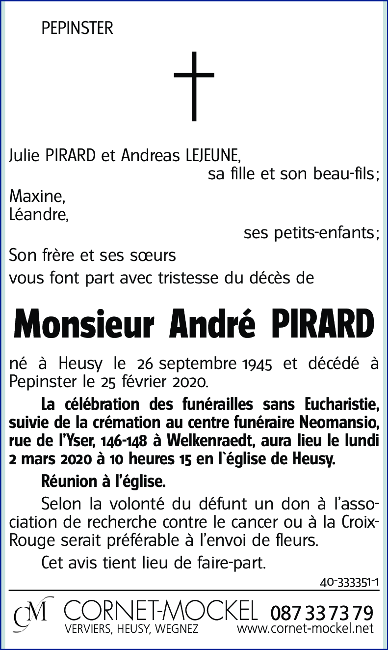 André PIRARD
