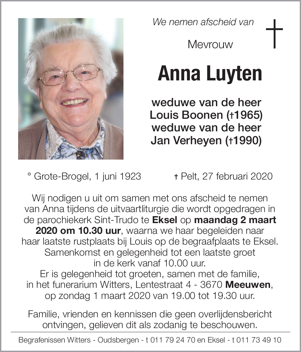 Anna Luyten