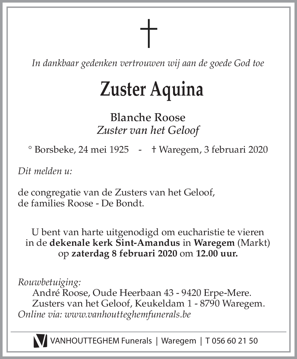 Aquina Blanche ROOSE