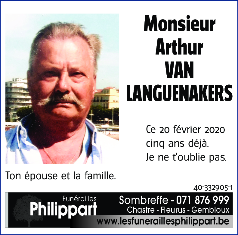 Arthur VAN LANGUENAKERS