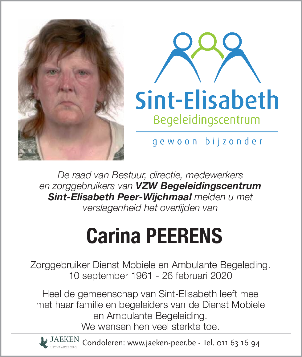 Carina PEERENS