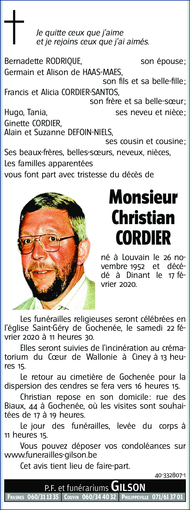 Christian CORDIER