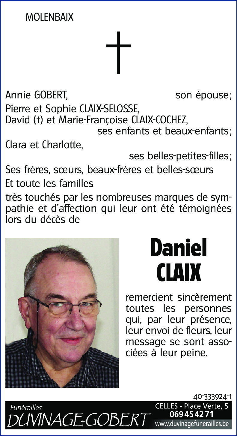 Daniel CLAIX