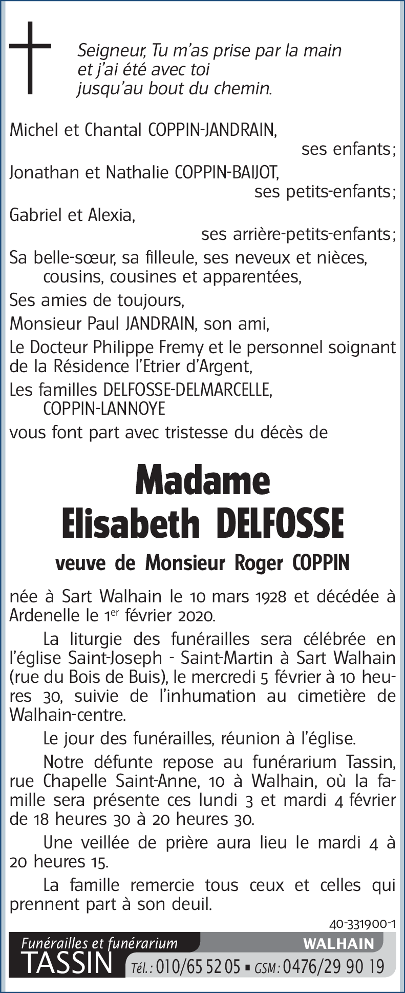 Elisabeth DELFOSSE