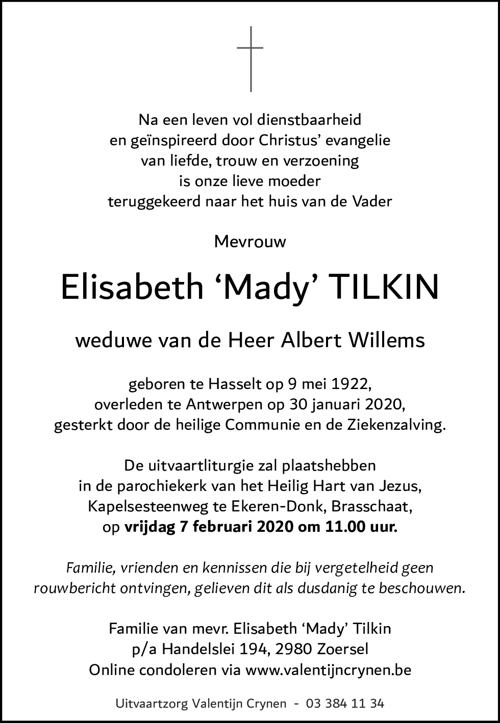 Elisabeth Tilkin