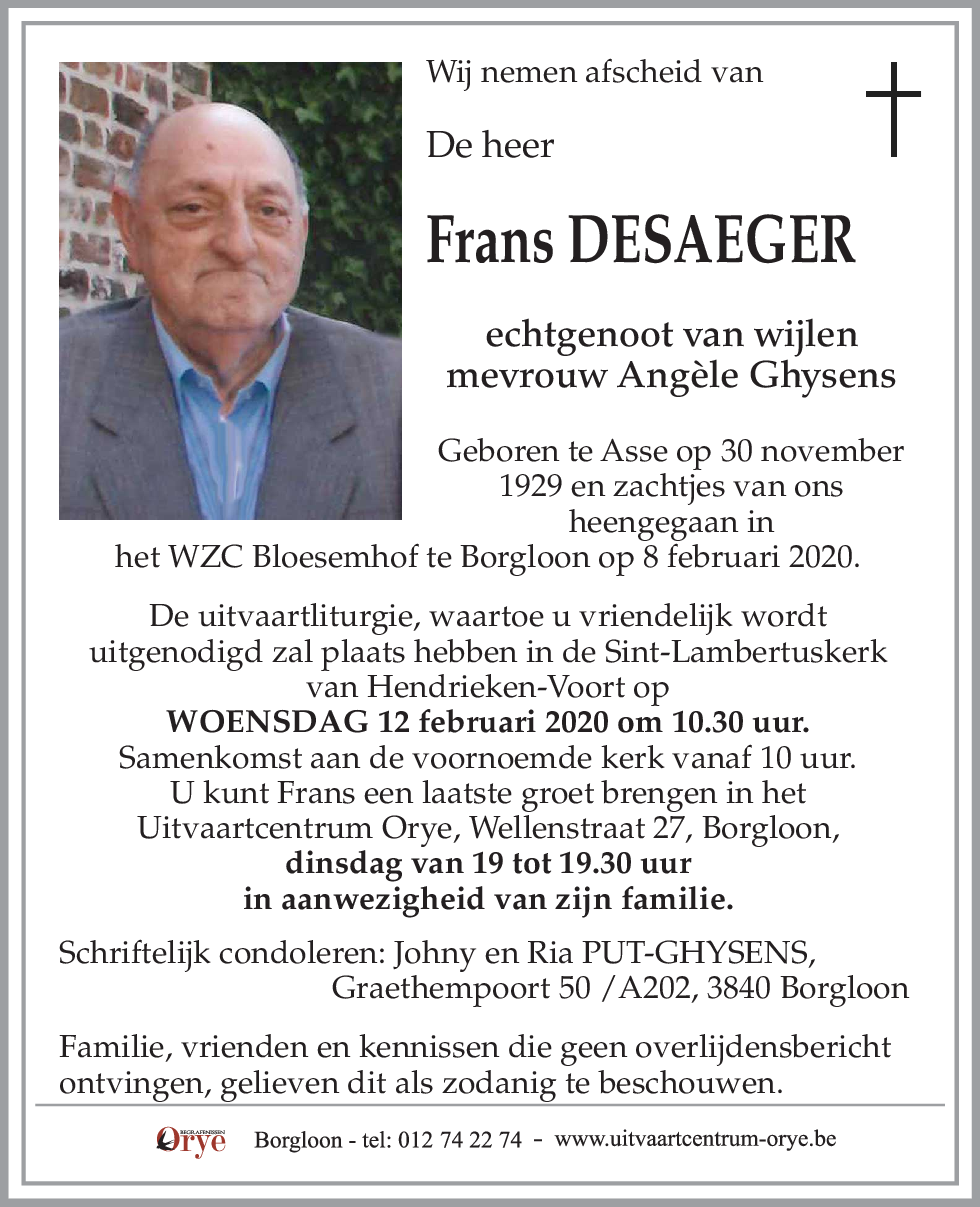Frans Desaeger