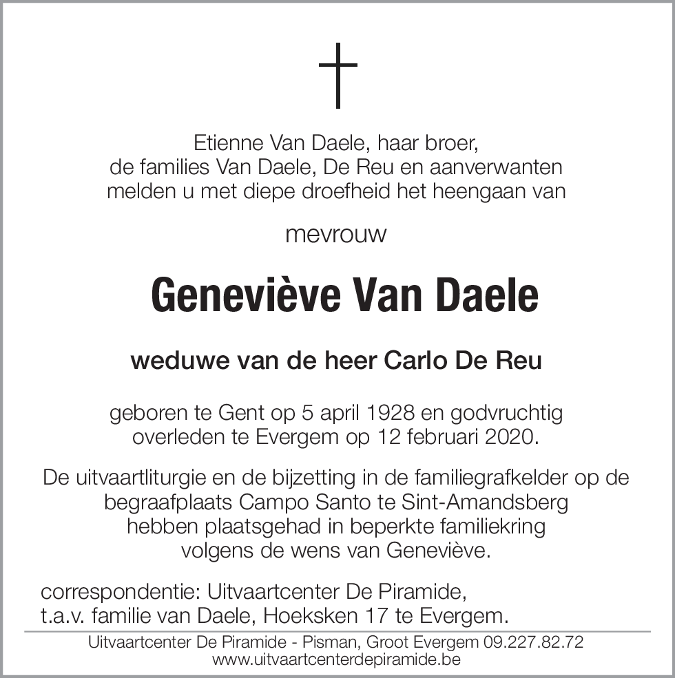 Geneviève Van Daele