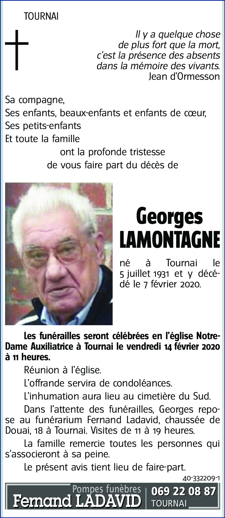 Georges LAMONTAGNE