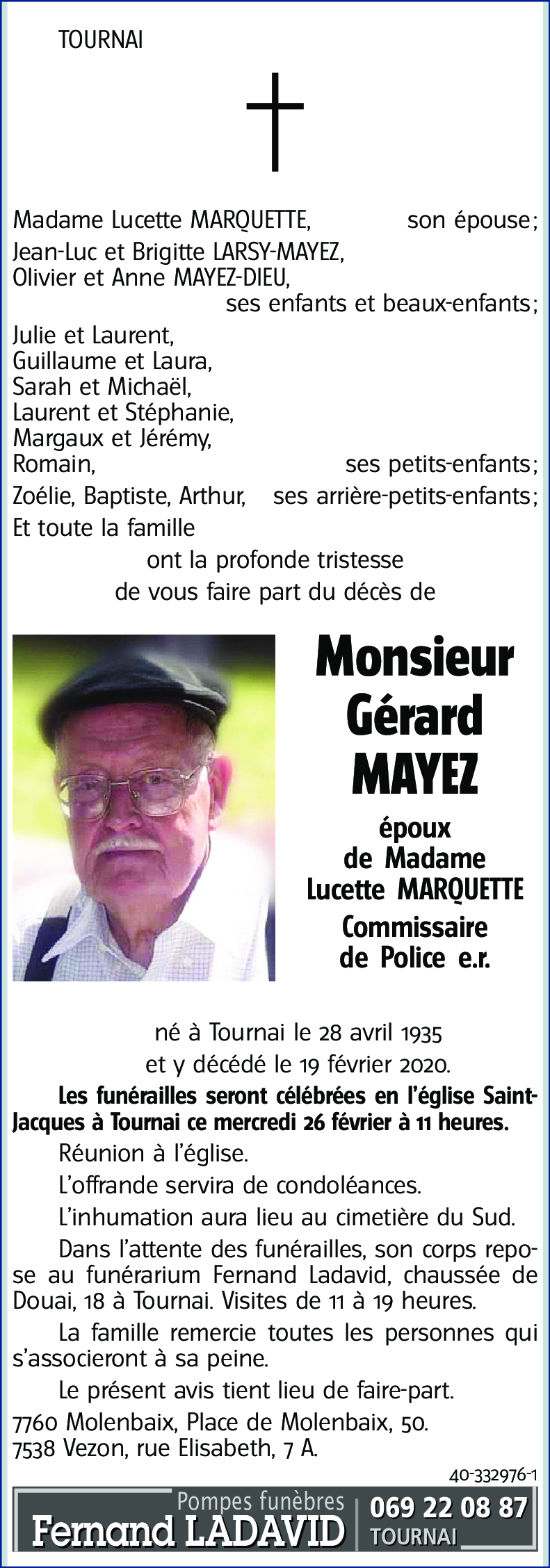 Gérard MAYEZ
