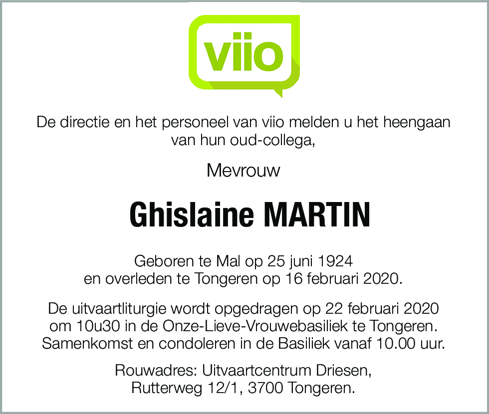 Ghislaine Martin