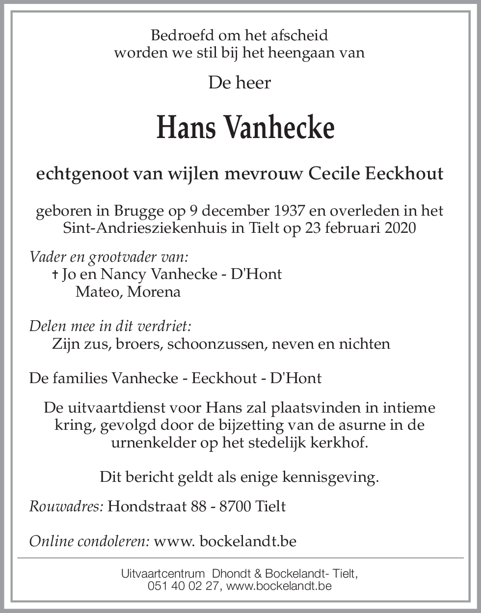 Hans Vanhecke