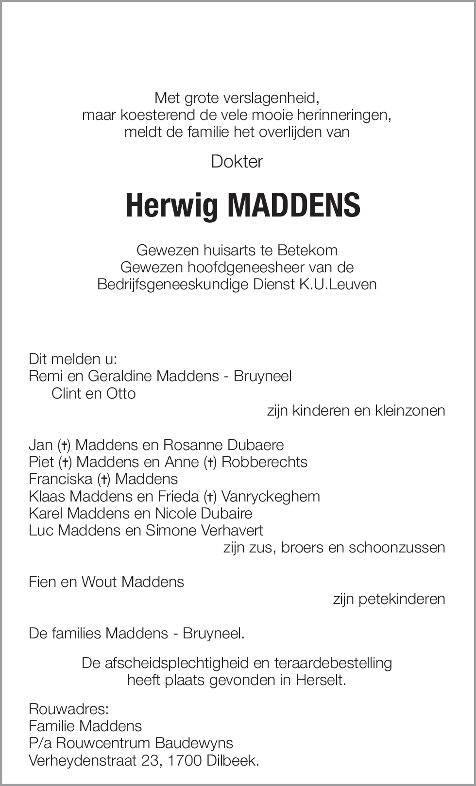 Hendrik MADDENS