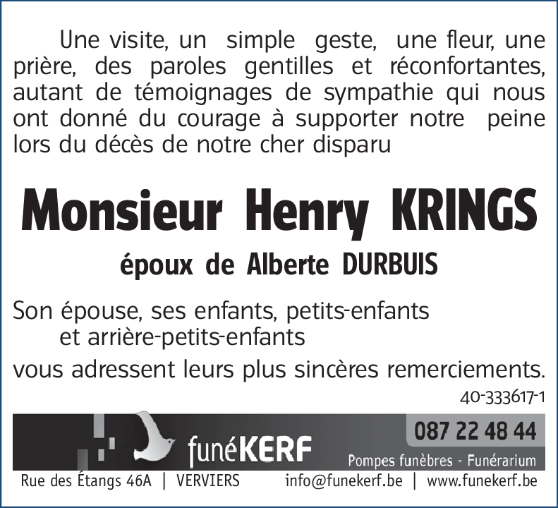 Henry KRINGS