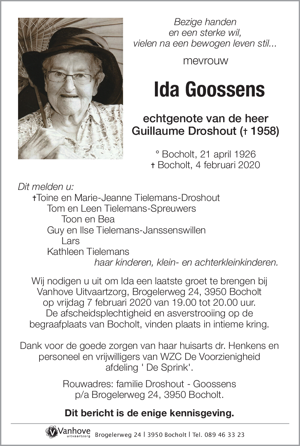 Ida Goossens